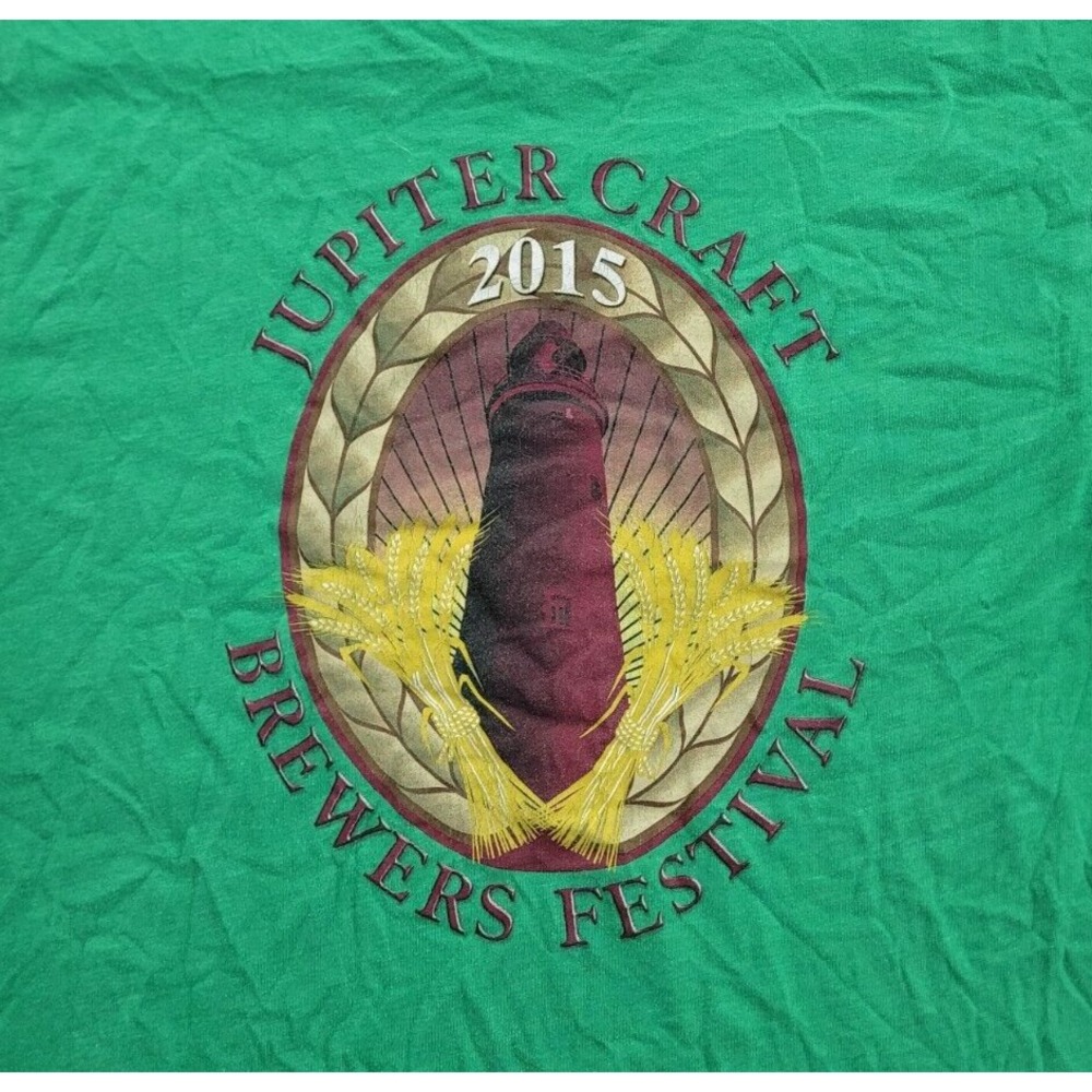 Jupiter Craft Brewers Festival It's All About That Beer Graphic Tee Adult M
